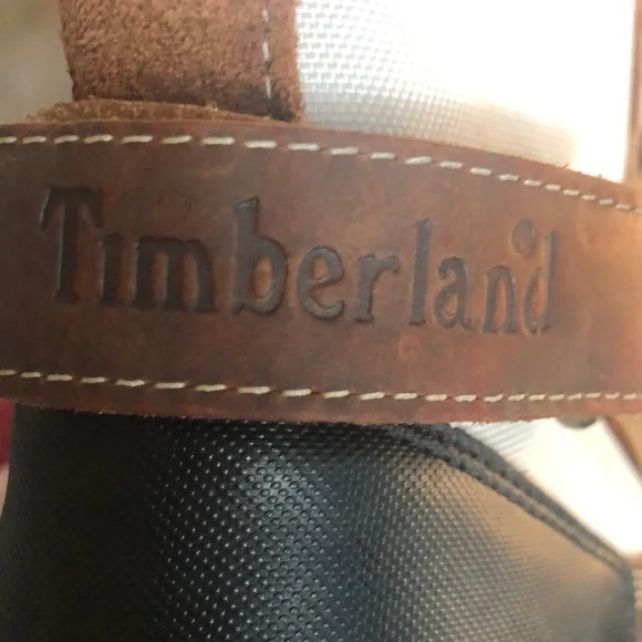 Timberland Girls Winter Boots Sz 4 Pink Cream Brown Sherpa Lined Waterproof - Picture 10 of 10